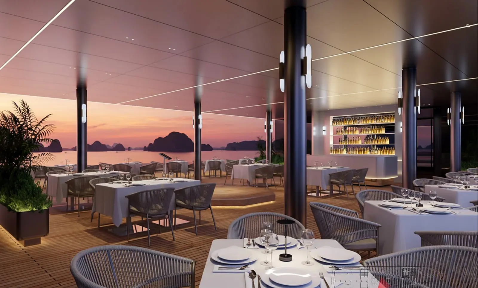 Chronos Cruise dining outdoor 02
