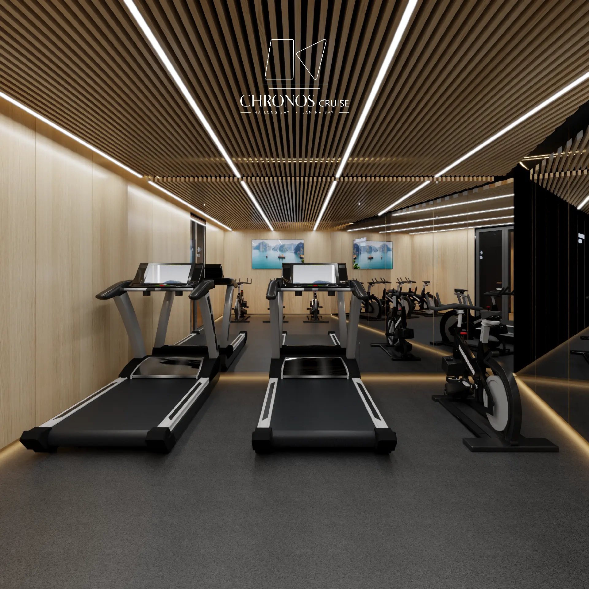 Fitness Centre aboard Chronos Cruise